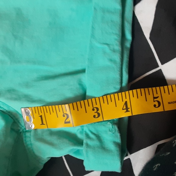 AEROPOSTALE BLUE MIDI TWILL SHORTS, SIZE 8 - Picture 9 of 10